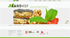 Desktop Screenshot of landhof-pratteln.ch