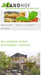 Mobile Screenshot of landhof-pratteln.ch